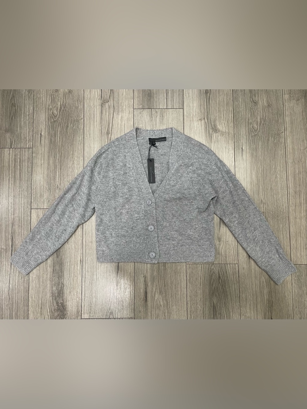 360 Cashmere Robyn Wool & Cashmere Cardigan Sweater Button NWT